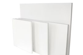 Connection of infrared heating panels