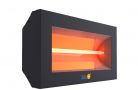 Infrared halogen heater SolBee SBH 15 B Dark Grey (1,5 kW, contact box)