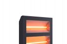 Infrared halogen heater SolBee SBH 30 C Dark Grey (3,0 kW, 2 m cable with plug)